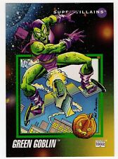 1992 MARVEL UNIVERSE IMPEL SERIES 3  CARD SUPER VILLAINS GREEN GOBLIN #114