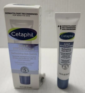 Cetaphil Deep Hydration siero occhi rinfrescante, 0,5 fl oz crema sotto gli occhi Vit E - Foto 1 di 11