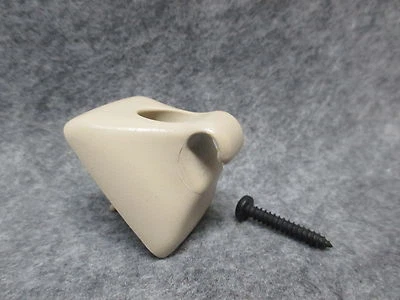 Clip de retención para parasol Ford Windstar 1999-2003 con tornillo crema OEM 22325 Foto 1 de 2