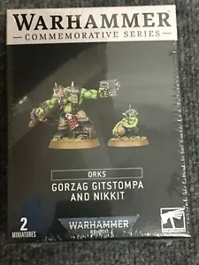 Gorzag Gitstompa and Nikkit Orks Warhammer 40K Commemorative Series Limited NIB - Picture 1 of 3