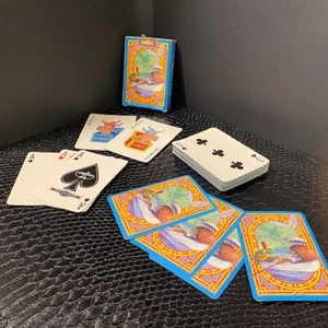 2011 Eeboo Playing Cards Traditional Kevin Hawkes Art-Frog Hedgehog Firefly - Picture 1 of 6