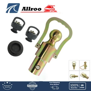 30000 lbs Capacity Gooseneck Ball & Safety Chain Kit GNXA2062 for DODGE RAM - Picture 1 of 13