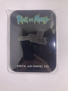 Exclusive Rick and Morty Portal Gun Enamel Pin NEW! - Picture 1 of 2