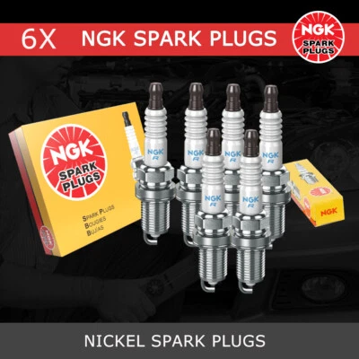 Conjunto NGK de 6 peças kit de vela de ignição padrão para Chevrolet Corvair 1960-1969 - Imagem 1 de 4
