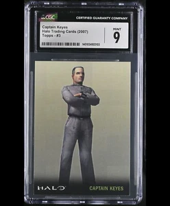 Captain Keyes Halo Trading Cards (2007) Topps #3 CGC 9 Mint - Picture 1 of 1