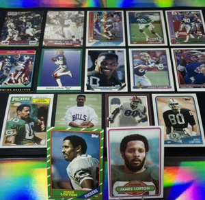 James Lofton Buffalo Bills Los Angeles Raiders Green Bay Packers 1987 - 2000 casi nuevo+ - Imagen 1 de 6