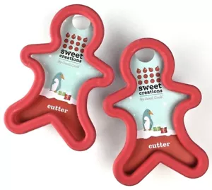 Set di 2 Tagliabiscotti in plastica Zenzero Pane Uomo Dolci Creazioni di Good Cook - Foto 1 di 1