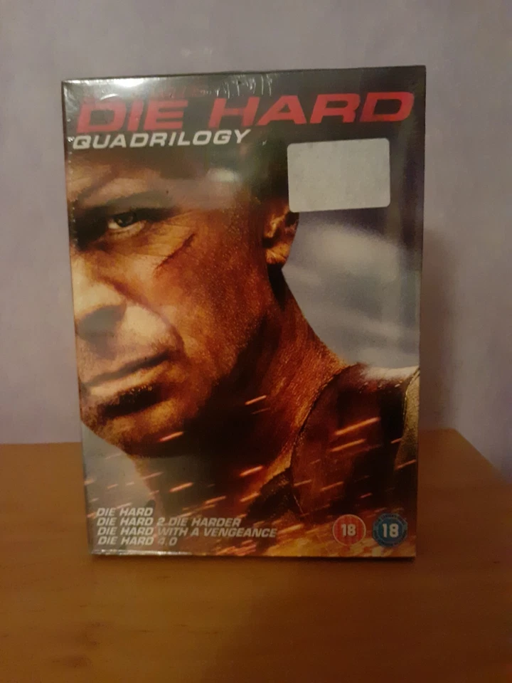 Die Hard Quadrilogy Boxset Includes All 4 Films [DVD] [2017] New Sealed - Image 1 of 1