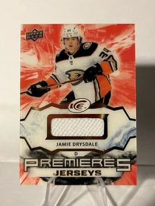 2021-22 Upper Deck Ice Premieres Jersey Jamie Drysdale Anaheim Ducks - Picture 1 of 2