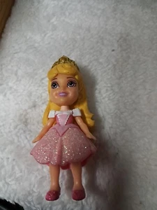 Glitter pink Aurora Sleeping Beauty Disney princess toy figure - Picture 1 of 2