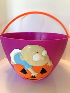 Nickelodeon Rugrats Trick or Treat Eimer Halloween Eimer 3D Baby Tommy Vintage - Bild 1 von 9