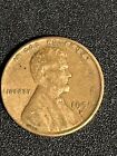 1959 D Lincoln penny error “L”   On Liberty on Rim - Rare US Coin Errors