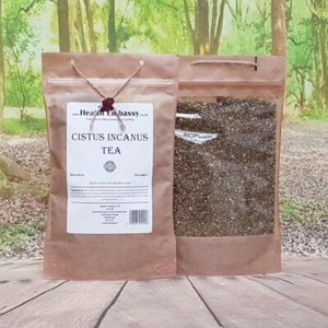 Té Cistus Incanus 50 g 100 g 300 g - Embajada de Salud - Té de hierbas Czystek - Imagen 1 de 5