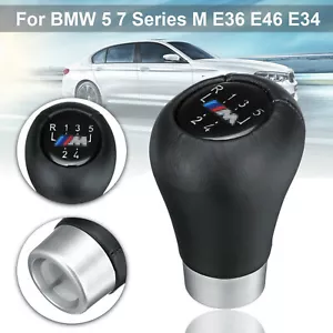Gear Shift Knob 5 Speed Stick Shifter Car Manual For BMW 5 7 series ME36 E46 E34 - Picture 1 of 5