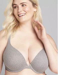 Cacique cotton boost plunge underwire bra size 46C - Picture 1 of 8