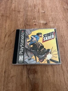 Street Sk8er (Sony PlayStation 1, 1999) PS1 Black Label Game Complete Manual - Picture 1 of 3