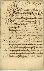 FÜRSTENBERG O 1700 monastero Neuzelle ordine cistercense corporazione fucinata - Foto 1 di 5
