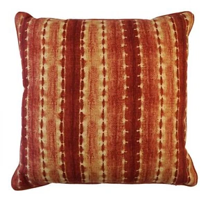 THE WELL DRESSED BED Moroccan Henna Ikat Twill Accent Pillow COVER 16 x 16 - Picture 1 of 4
