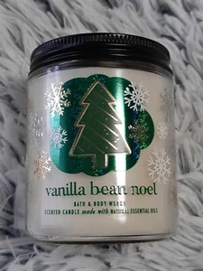 Bath and Body Works 1 Docht Duftkerze Vanilla Bean Noel - Bild 1 von 1