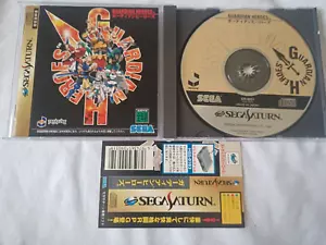 Guardian Heroes mit Wirbelsäulenkarte Obi Sega Saturn Japan Region gesperrt US-Verkäufer - Bild 1 von 10
