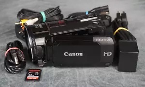 Canon VIXIA HF S21 Full HD 1080p AVCHD 64GB Flash Camcorder 10x W/ Extras Tested - Bild 1 von 12