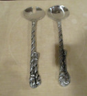 Nora Metal Art Rope Design Serving Spoons (2pcs)