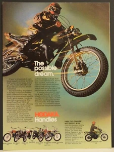 Pubblicità Stampa Moto Originale Hodaka 1976 Combat Wombat Dirt Squirt Thunderdog - Foto 1 di 1