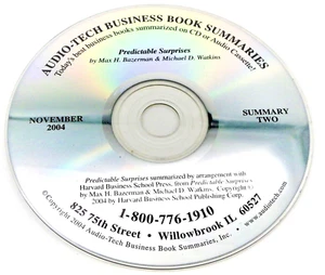 Audio-Tech Business Book Summaries Predictable Surprises Summary Two Discs Only - Bild 1 von 1