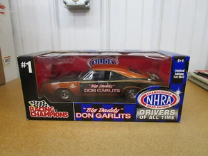 1969 Dodge Charger 500 Don Garlits drag Racing Champions 1/18  diecast box NHRA - Picture 1 of 7