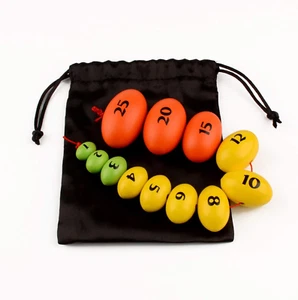 Wooden Prader Orchidometer, Prader Balls, Endocrine Rosary for Measuring Testis - Picture 1 of 8