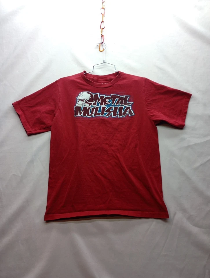  Camiseta Metal Mulisha Roja Gráfica Jóvenes Niños Talla XL Manga Corta  Foto 1 de 4