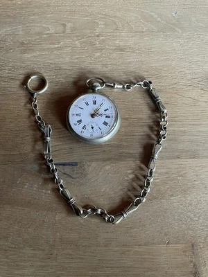 Alte Französische Taschenuhr Handaufzug Generalüberholt - Bild 1 von 2