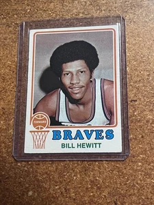 1973-74 Topps Basketball # 97 Bill Hewitt - Picture 1 of 2