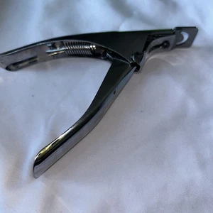 Tipcutter Tip Cutter Nailcutter Nagelknipser künstliche Fingernägel Silber - Bild 1 von 2