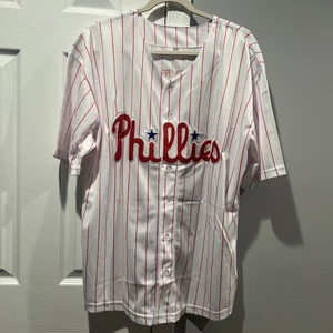 Philadelphia Phillies Harper Jersey Adult XL - Stitched - Picture 1 of 3
