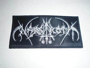 NARGAROTH BLACK METAL EMBROIDERED PATCH - Picture 1 of 1