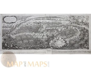 Battle of Lützen 1633 – Antique Engraving Merian Typus Cruentissimi Praely - Picture 1 of 5