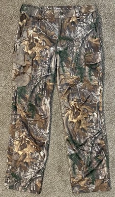 New CABELA’S Men's SUPERTEC II Realtree Camo Performance Cargo HUNTING PANTS 32 - Image 1 of 4