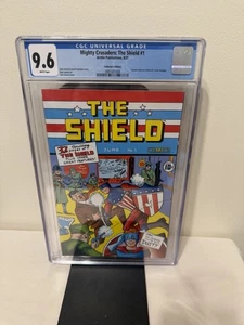 MIGHTY CRUSADERS: THE SHIELD #1, 1 de solo 250 copias, CGC 9.6, Edición Coleccionista - Imagen 1 de 10