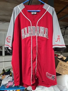 Vtg Colosseum Athletics University Of Alabama Baseball Jersey Stitched Men's 2XL - Picture 1 of 20