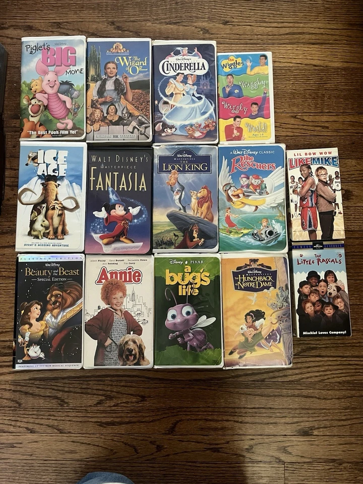 disney masterpiece collection vhs lot - Image 1 of 1