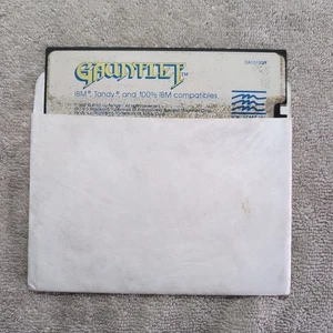 Gauntlet 1985 Mindscape IBM Tandy 5,25" Floppy - Bild 1 von 2