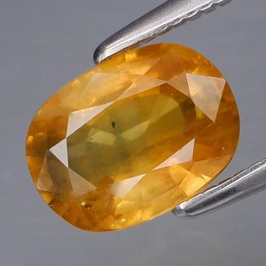 1.66Ct.Ravishing Color Natural Yellow Sapphire Africa Very Good Luster! - Picture 1 of 4