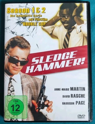 Sledge Hammer! The Complete Collection  R2 DVD German Import 4 disc set  - Image 1 of 3