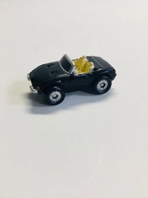 Micro Machines 1987 Galoob Ferrari 365 Daytona Spyder Convertible Black Vtg b6  - Image 1 of 4