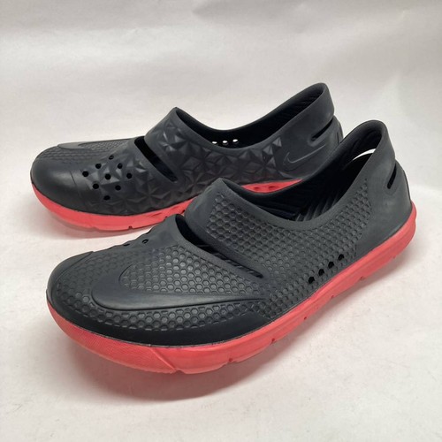 NIKE Zoccoli Mule Uomo 9.0US Fuori Produzione Colore Gato Beach Nero Rosa Sandali