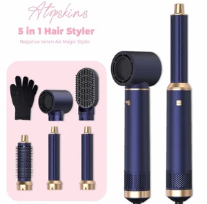Atopskins 5-in-1-Airstyler, Haartrockner mit negativen lonen, Föhn Glättbürste - Bild 1 von 7