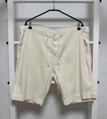 Pantalones Cortos Loro Piana Hombre Lino Talla XXL Hechos en Italia Foto 1 de 4
