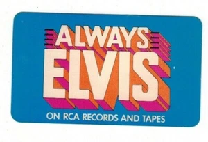 Elvis Presley - 1979 RCA wallet calendar  - Picture 1 of 2