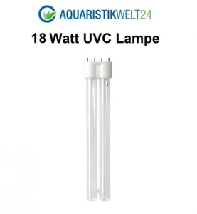 AquaOne 18 Watt UVC Ersatzlampe Wasserklärer 2G11 Sockel Klärer Leuchtmittel - Bild 1 von 1